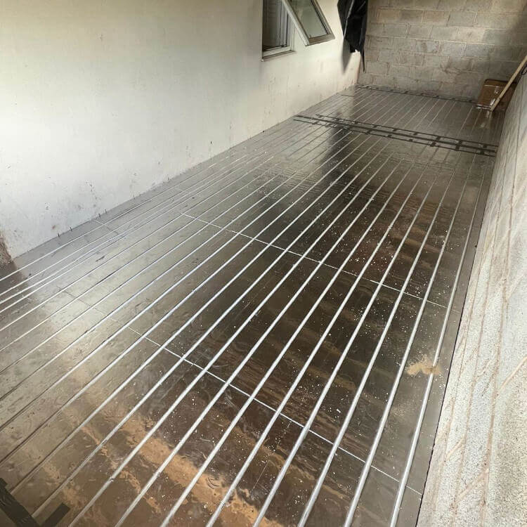 Underfloor Heating Overlay in Ravenshead